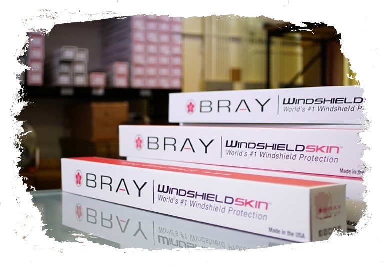 Boxes of Bray Windshield Skin