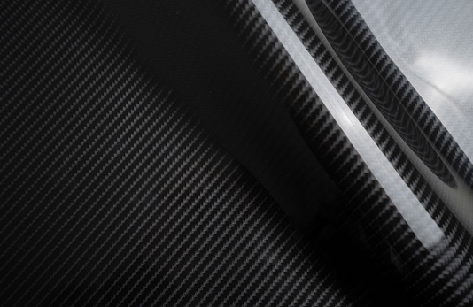 UPPF Gloss Carbon Fiber Black Film Swatch