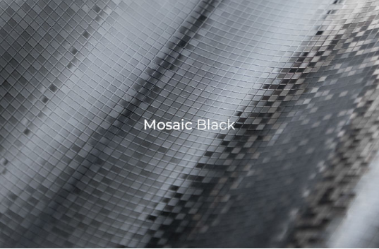 UPPF Mosaic Black Swatch